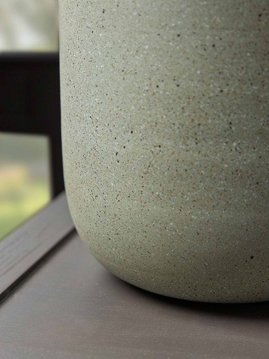 Speckled Metal Vase - Large