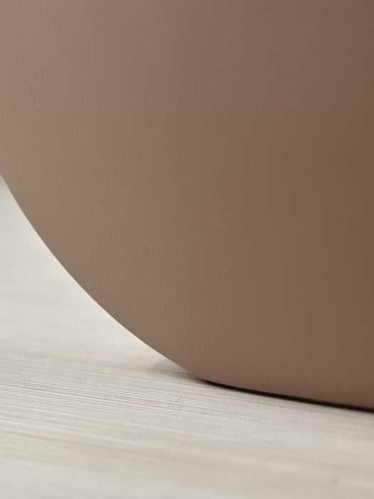 Steel Vase - Taupe