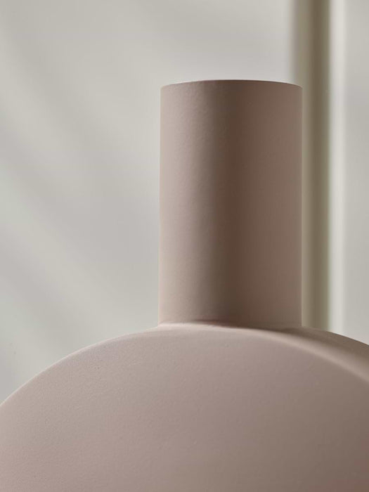 Steel Vase - Taupe