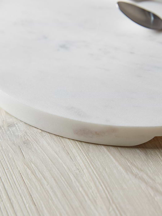 Round Marble Serving Board - Small