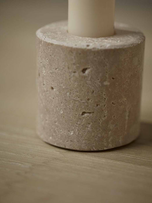 Stone Dinner Candle Holder - Small