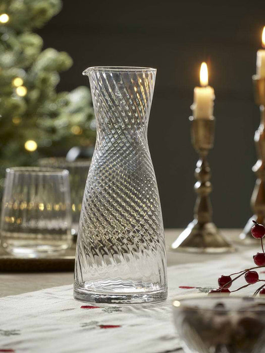 Spiral Fluted Carafe