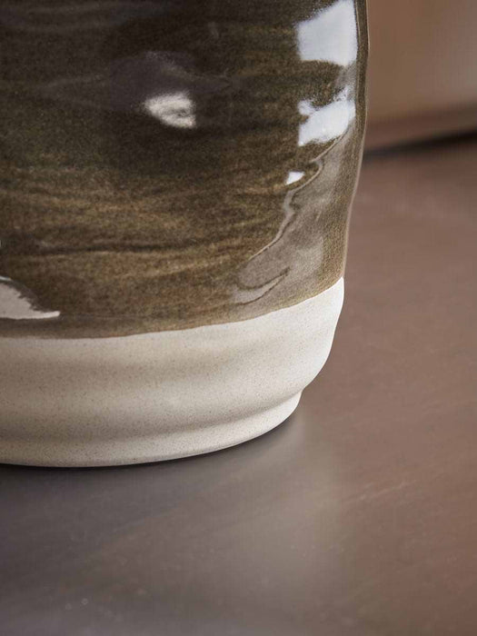 Two Tone Glazed Planter