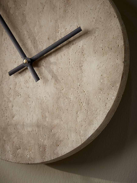 Travertine Clock