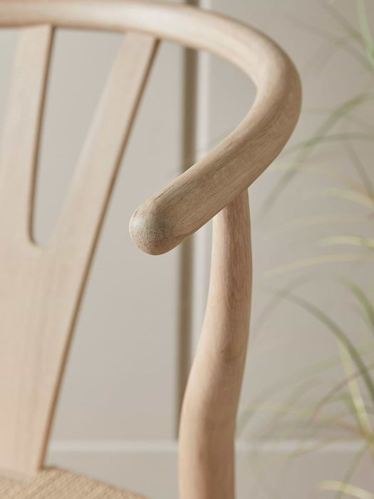 Oak Bow Back Dining Chair