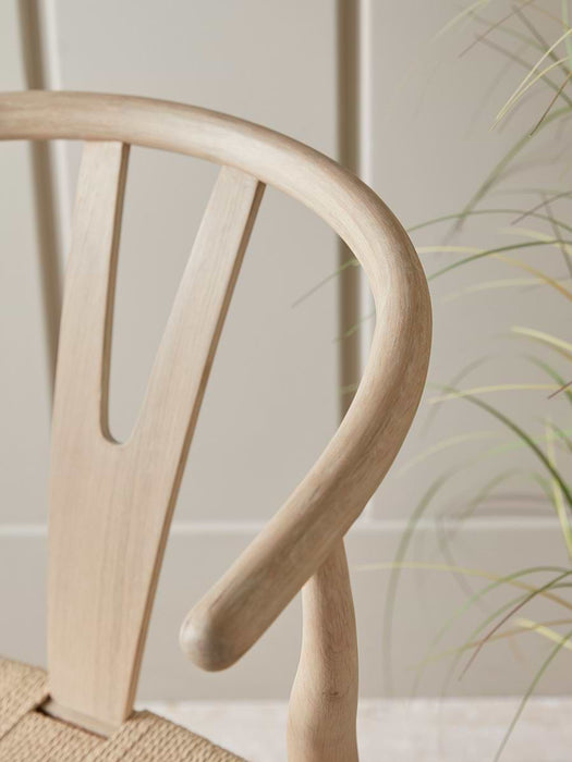 Oak Bow Back Dining Chair