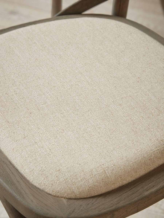 Oak Cross Back Dining Chair - Set of 2