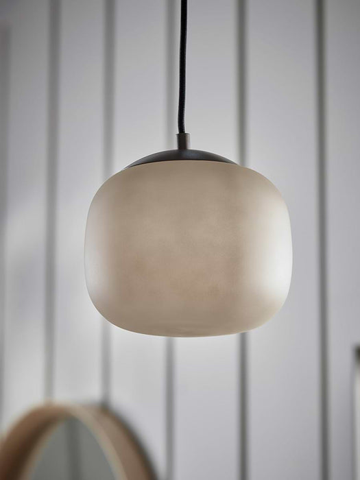 Frosted Squoval Pendant
