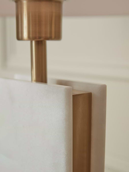 Marble & Brass Table Lamp