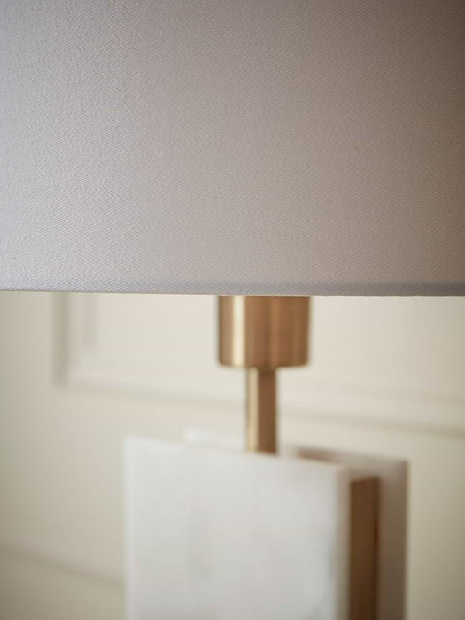 Marble & Brass Table Lamp