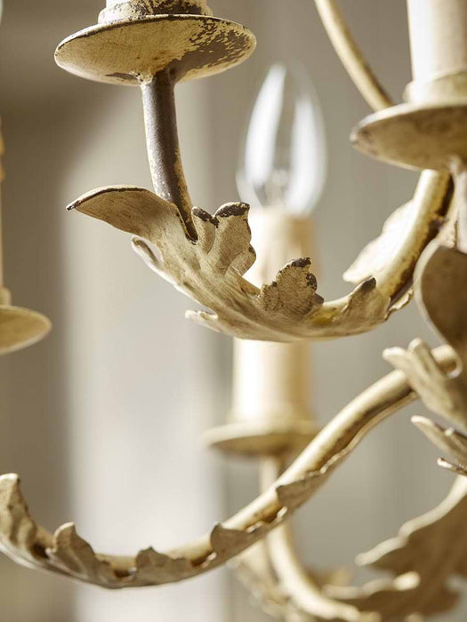 Nine Arm Leaf Chandelier