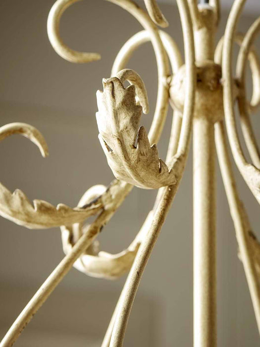 Nine Arm Leaf Chandelier