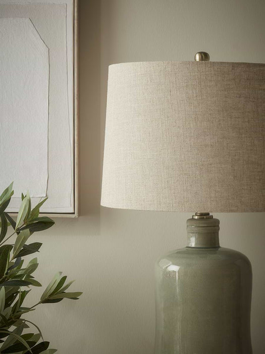 Sage & Brass Table Lamp