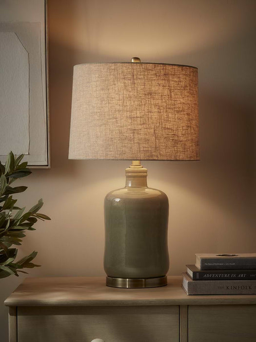 Sage & Brass Table Lamp