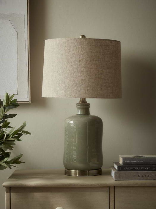 Sage & Brass Table Lamp