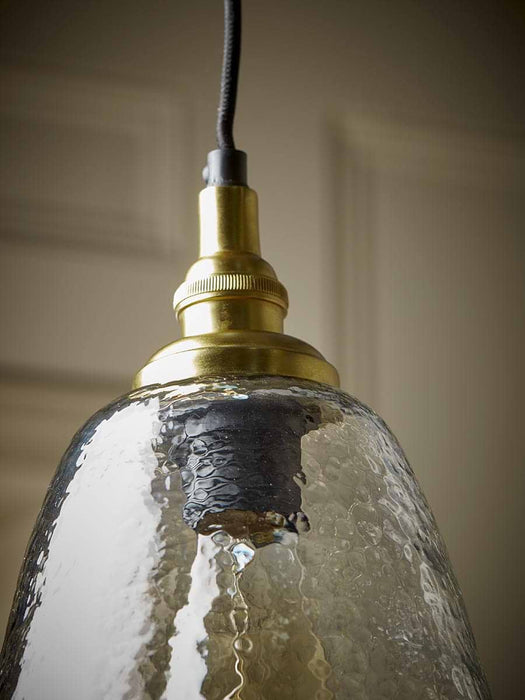 Dimpled Glass Pendant - Tapered