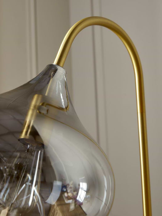 Bell Floor Lamp - Brass