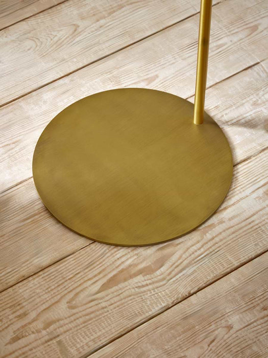 Bell Floor Lamp - Brass