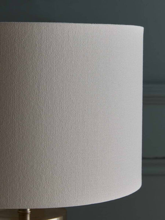 Greywashed Wood Table Lamp