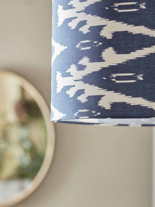 Blue Ikat Shade - Large