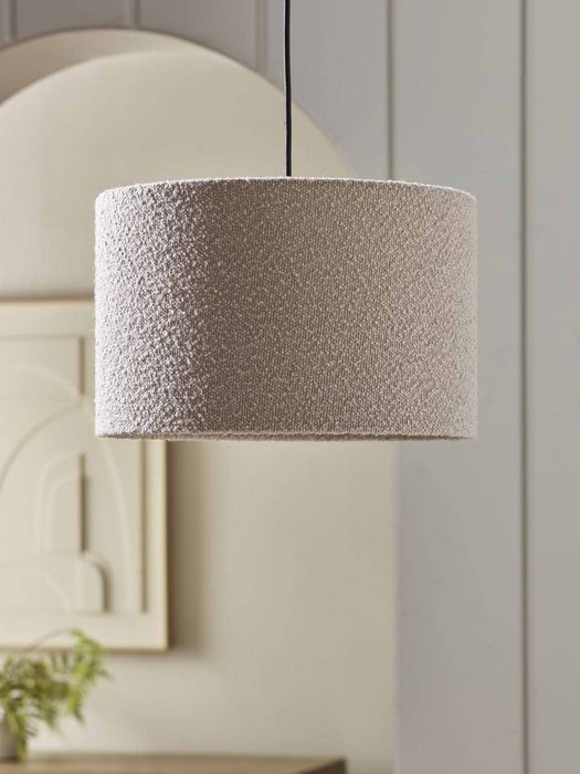 Taupe Boucle Shade - Large