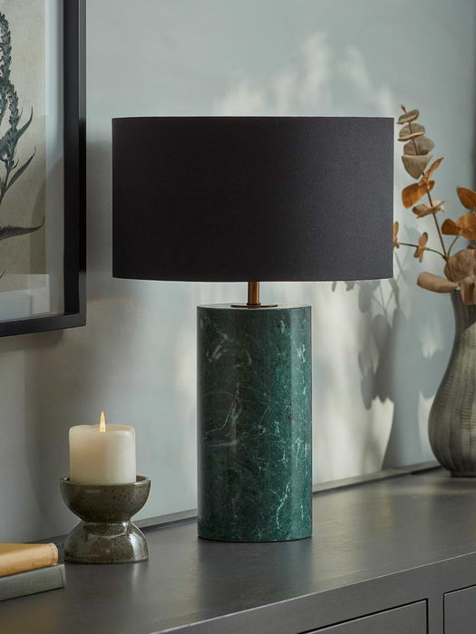 Green Marble Table Lamp