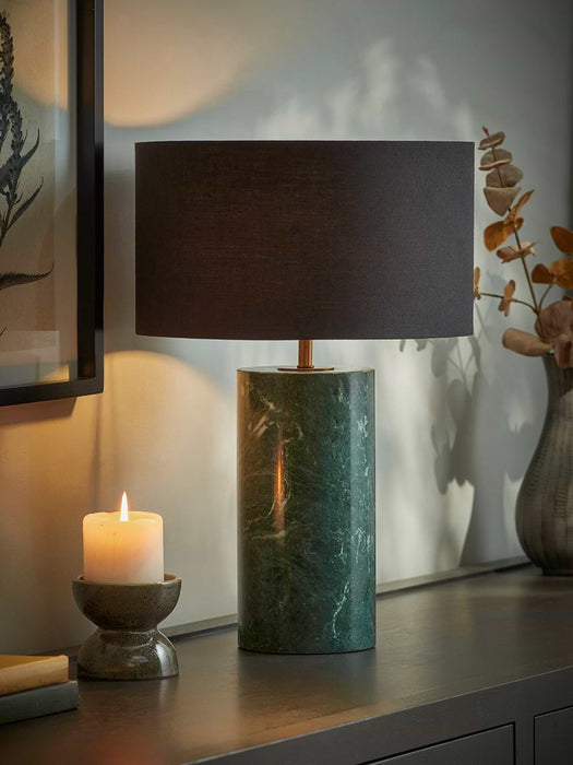 Green Marble Table Lamp