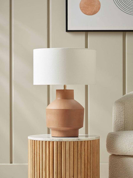 Terracotta Urn Table Lamp
