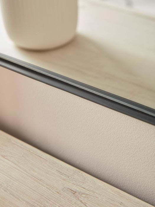 Arched Wall Mirror - Black