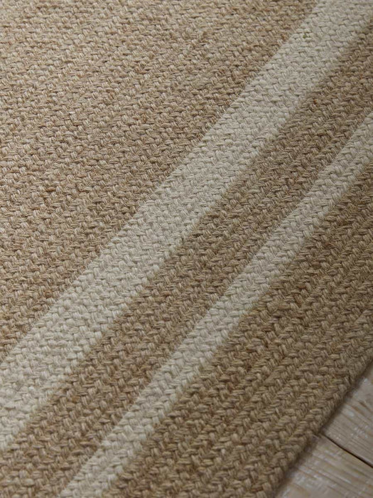 Agna Border Rug - Natural