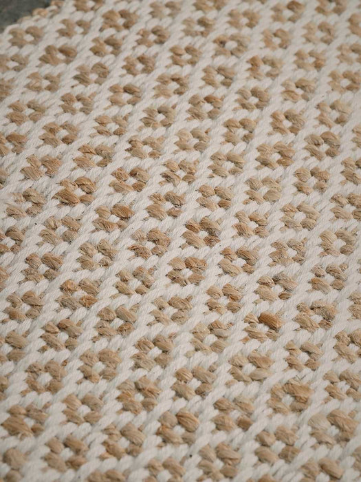Geometric Jute Doormat