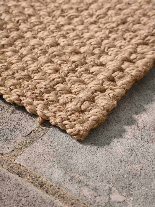 Textured Jute Doormat - Double