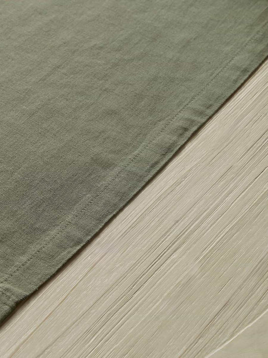 Linen Table Runner - Khaki