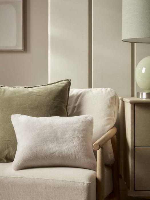 Eadie Sheepskin Cushion Cover - Swedish Grey