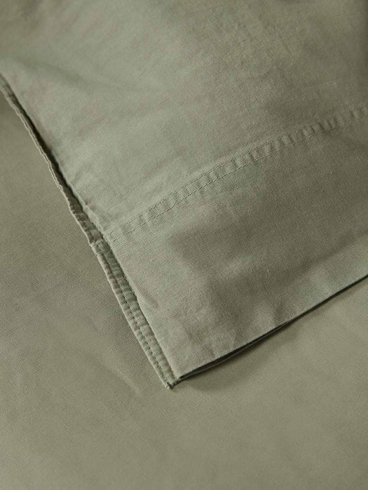 Cotton King Duvet Cover Set - Eucalyptus