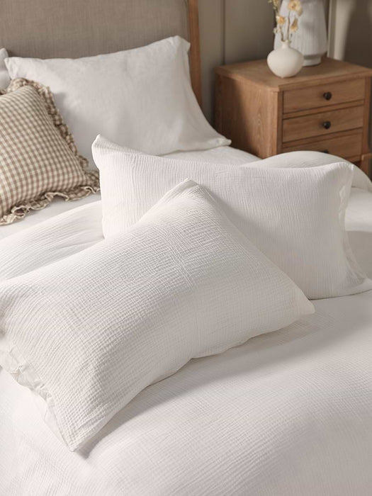Muslin King Duvet Cover Set