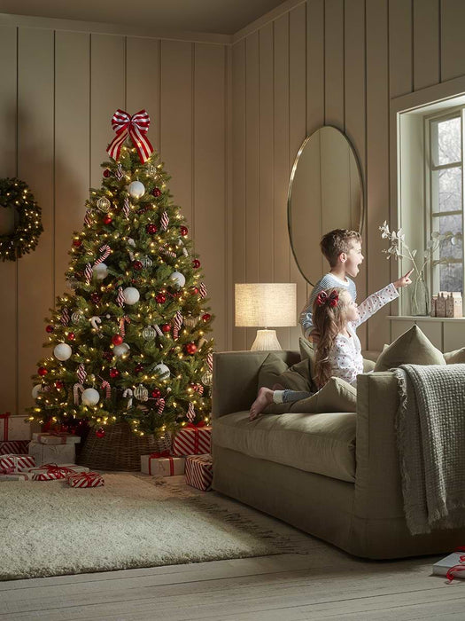 Candy Cane Recycled Wrapping Paper - 10m