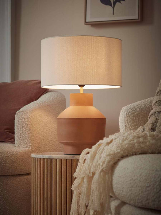 Terracotta Urn Table Lamp