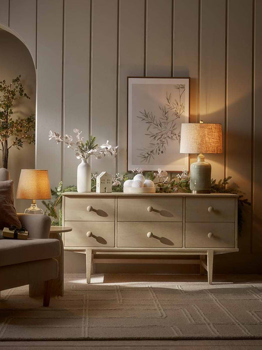 Sage & Brass Table Lamp