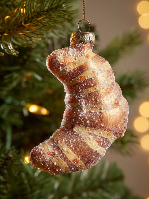 Four Tasty Pastry Glass Baubles