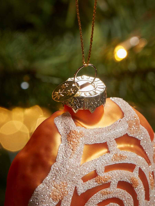 Four Tasty Pastry Glass Baubles