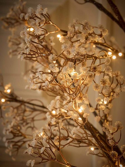 Indoor Outdoor Golden Gypsophila Light Up Tree