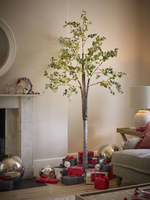 Indoor Outdoor Light Up Eucalyptus Tree