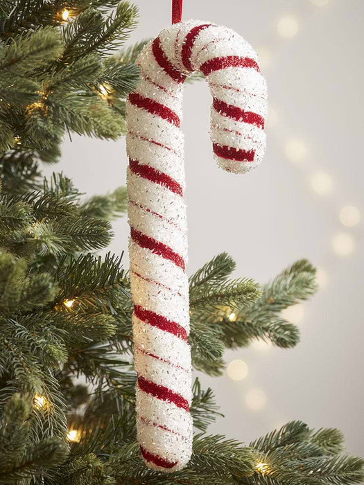 Three Supersized Hanging Candy Canes