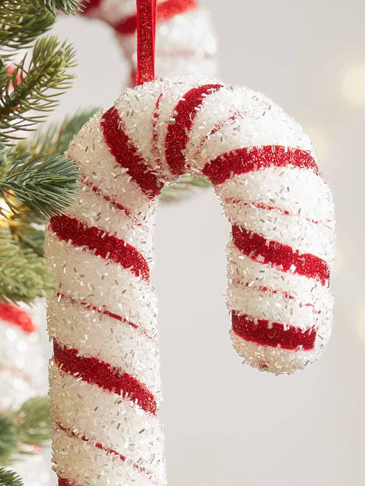 Three Supersized Hanging Candy Canes