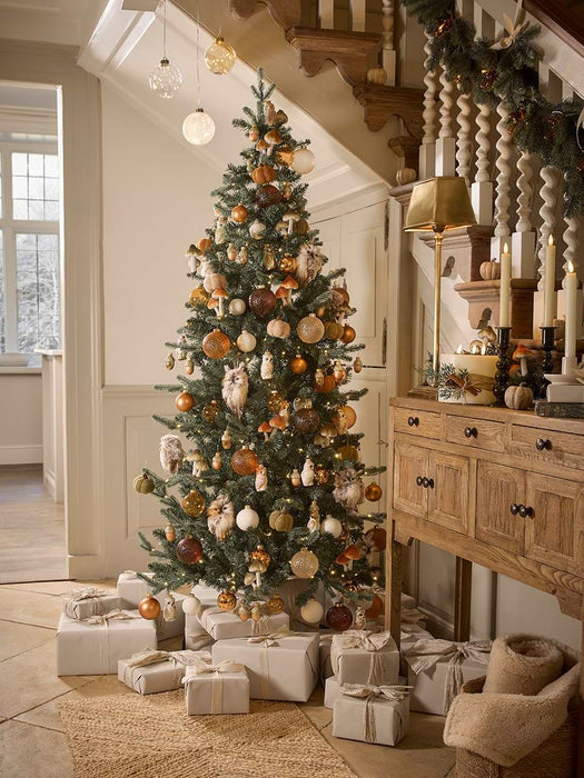 Alaska Slim Pine Pre-Lit Christmas Tree - 6ft