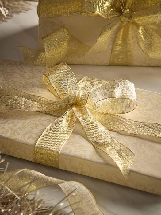 Metallic Wired Ribbon