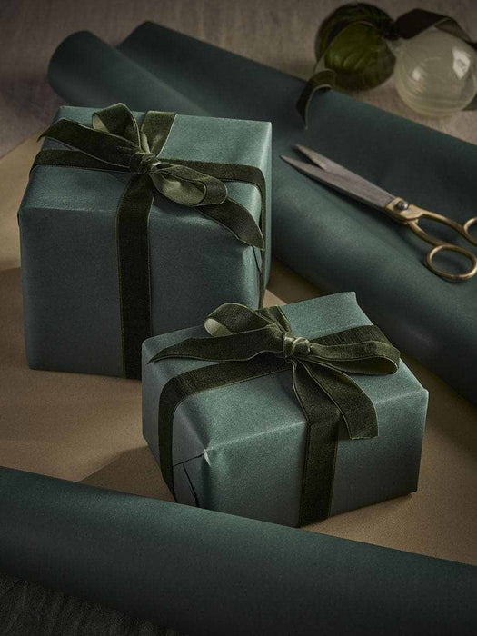 Forest Green Recycled Wrapping Paper
