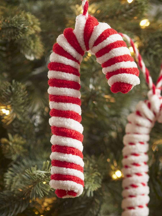 Supersoft Candy Cane Garland