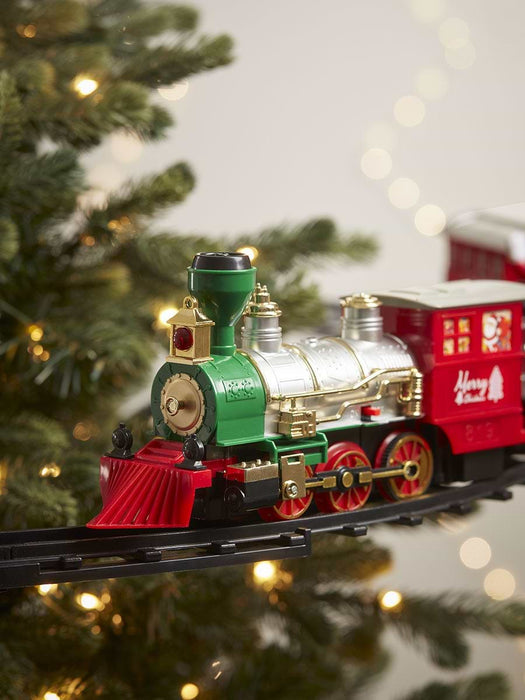 Light Up Jolly Tree Train